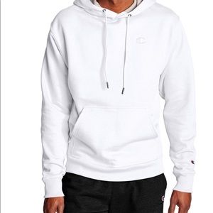 White Champion Hoodie